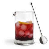 bicchiere + cucchiaio da cocktail