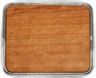 tray with cherry cutting board