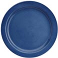 salad/dessert plate - blue