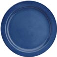 plato de postre - azul