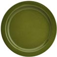 assiette - vert