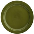 assiette - vert