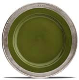 dinner plate - green