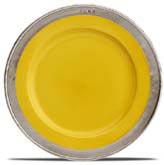 piatto piano - giallo (Incisione personalizzata)