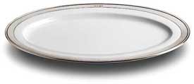 oval serving platter   cm 57x38