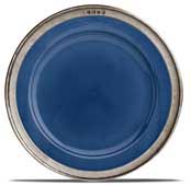 charger plate - blue