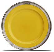 piatto buffet - giallo personalizzato