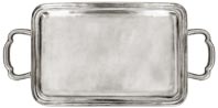 rectangular handles tray/