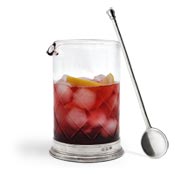 bicchiere + cucchiaio da cocktail
