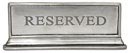 Tischschild (Reserved)