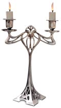 2 fl candelabra no flowers