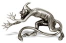 erotic sculpture - devil   cm 13 x 8