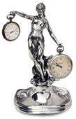 pocket watch stand - lady