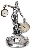 portaorologio donna con fregio   cm 19