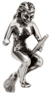 Metall Skulptur - Alte Frau