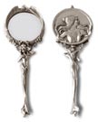 Handbag Mirror - lady   cm 21x7,3