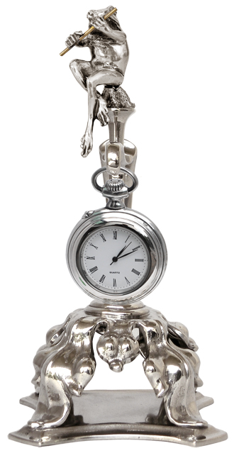 Toad statuette + Pocket watch stand 