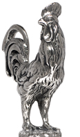 Cock statuette