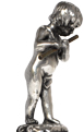 Statuetta - putto con flauto