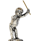 Statuetta - putto maestro di musica