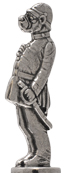 Police dog statuette