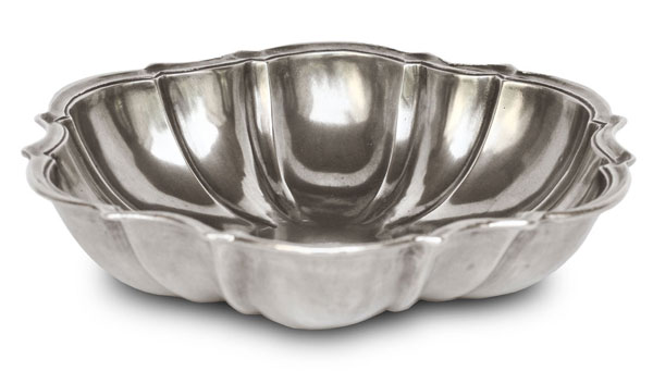 Bowl, grey, Pewter, cm Ø 25