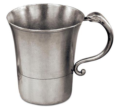 Tankard, grey, Pewter, cm h 10,5 x cl 45