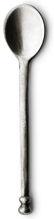 Cucchiaio, grigio, Metallo (Peltro), cm 9,5
