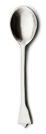 Pewter spoon, grey, Pewter, cm 11