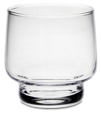 Ποτήρι κρασιού χαμηλό, , γυαλί, cm h 7,3 x cl 20