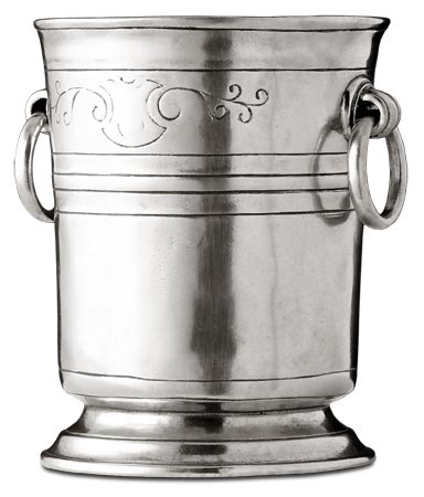 Ice bucket, grey, Pewter, cm 12xh14,5