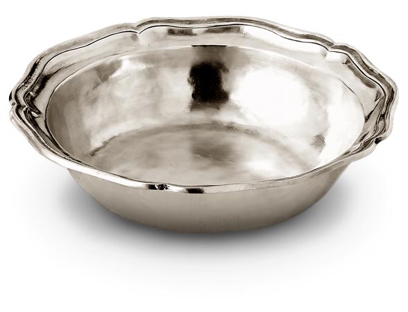 Bowl, grey, Pewter, cm Ø 32