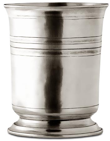 Toothbrush cup / tumbler, grey, Pewter, cm h 10 x cl 30