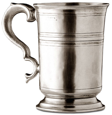 Tankard, grey, Pewter, cm h 16,5