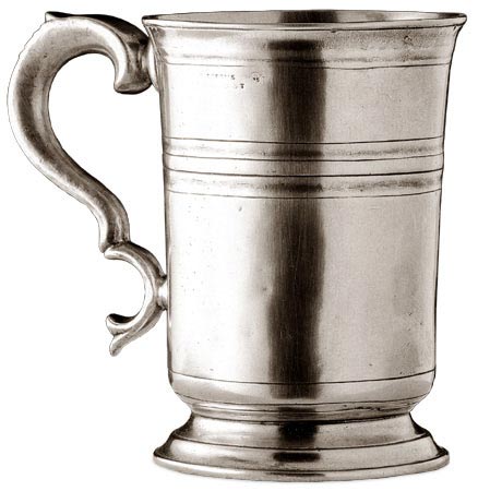 Tankard, grey, Pewter, cm h 12