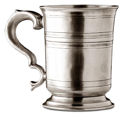 Tankard, grey, Pewter, cm h 10