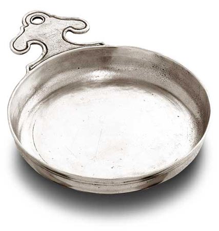 Bowl, grey, Pewter, cm Ø 10