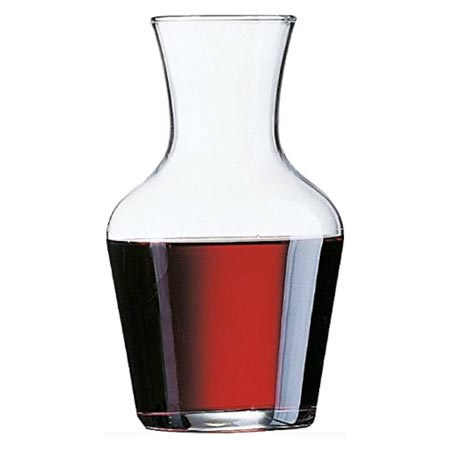 Dekantierflasche, , Glas, cm h 20,5 lt 1