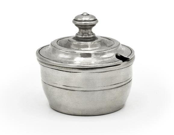 Salt cellar, grey, Pewter, cm Ø 5,5