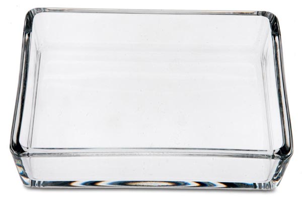Seifenschale, , Glas, cm 12,5x9,5
