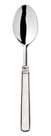 Coffeespoon, grey, Pewter and Stainless steel, cm 15