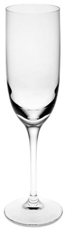 Ποτήρι σαμπάνιας κρυστάλλινο τύπου flute, , κρύσταλλο, cm h 21,5 x cl 19