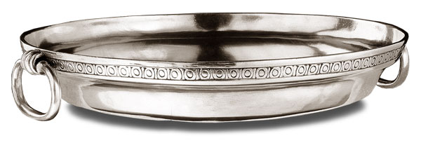 Bowl, grey, Pewter, cm Ø 29