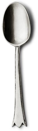 Cucchiaio, grigio, Metallo (Peltro), cm 16