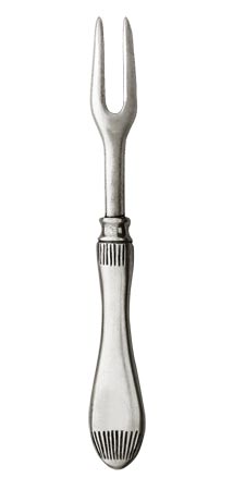 Olive fork, grey, Pewter, cm 11,5