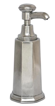 Dispenser, grigio, Metallo (Peltro), cm h18,5