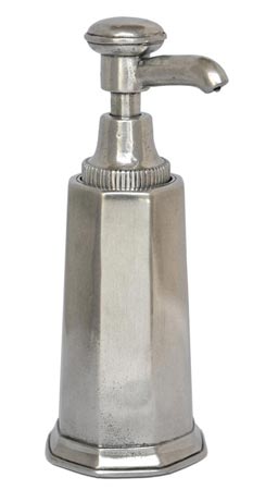 Soap dispenser, grey, Pewter, cm h18,5