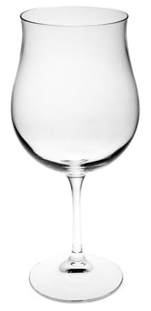 Ποτήρι κόκκινου κρασιού τύπου τουλίπας κρυστάλλινο, , κρύσταλλο, cm h 23 x cl 73