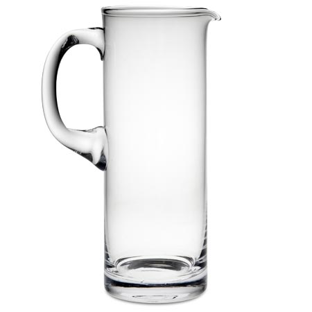 Karaffe, , Bleifreies Kristallglas, cm Ø10 x h 27