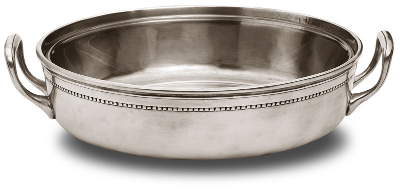 Pyrex casserole dish, grey, Pewter and Glass, cm Ø 28,5xh7,5